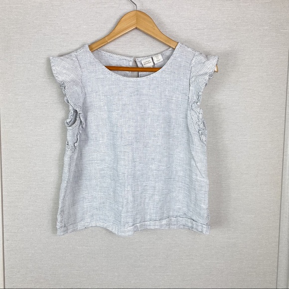 Catherine Malandrino Tops - *SALE* EUC Catherine Malandrino Linen Top M